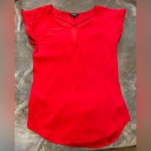 Express Xs blouse red